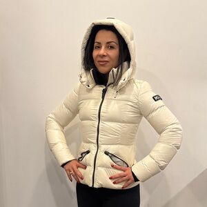 Mackage Women's Cream Puffer Jacket